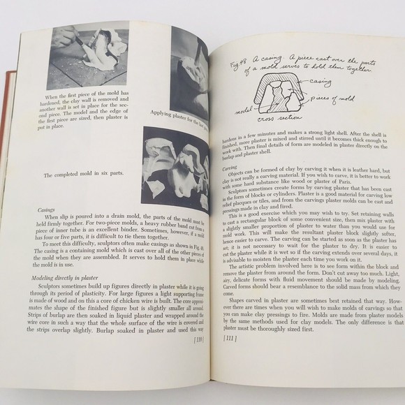 Ceramic Sculpture John B Kenny Methods And Processes 1953 Edition Hardcover - Picture 11 of 12